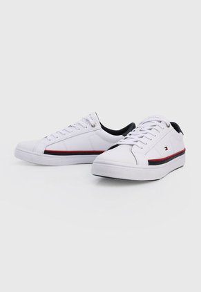 Tenis Lifestyle Blanco-Azul Navy-Rojo Tommy Hilfiger Corporate AF Sneaker