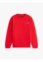 Saco Rojo Para Niño De Cuello Redondo Con Logo Bordado Tommy Hilfiger de Tommy Hilfiger