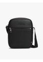 Bolso Negro Reporter Con Panel Tejido Tommy Hilfiger de Tommy Hilfiger