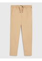 Pantalón Essential De Corte Ancho Niño Beige Tommy Hilfiger de Tommy Hilfiger