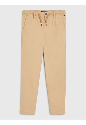 Pantalón Essential De Corte Ancho Niño Beige Tommy Hilfiger Tommy Hilfiger