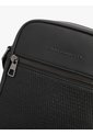 Bolso Negro Reporter Con Panel Tejido Tommy Hilfiger de Tommy Hilfiger