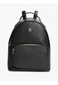 Morral Negro Con Monogramas TH En Bajo Relieve Tommy Hilfiger de Tommy Hilfiger