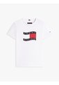 Camiseta Blanca Para Niño Con Logo Estampado En El Pecho Tommy Hilfiger de Tommy Hilfiger