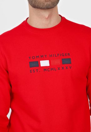 Buzo Rojo-Blanco-Azul Tommy Hilfiger