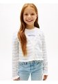 Cárdigan Con Para Niña Volantes Y Motivo Pointelle Tommy Hilfiger de Tommy Hilfiger