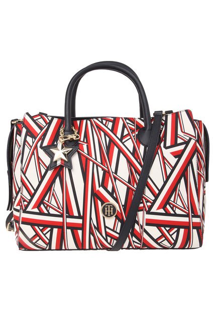 Bolso Rojo-Blanco-Negro-Azul Tommy Hilfiger - Compra Ahora | Dafiti Colombia