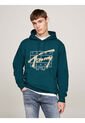 Buzo Verde Con Logo Distintivo Estilo Graffiti Tommy Jeans de Tommy Hilfiger