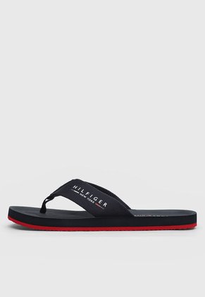 Sandalia Azul Navy-Rojo Tommy Hilfiger City Beach