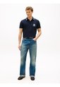 Polo Azul De Corte Regular Con Escudo Tommy Hilfiger de Tommy Hilfiger