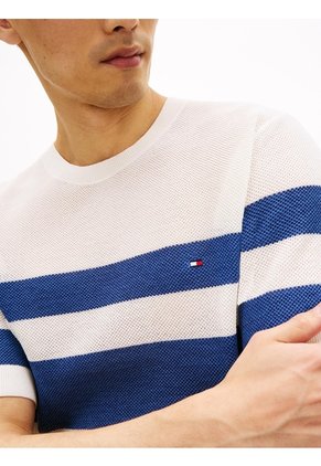 Saco Azul Con Diseño Color Block Con Logo Tommy Hilfiger