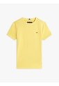 Camiseta Amarilla Para Niño De Punto Con Logo Bordado Tommy Hilfiger de Tommy Hilfiger