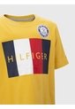 Camiseta Manga Para Niño Corta De Cuello Redondo Con Logo Tommy Hilfiger de Tommy Hilfiger