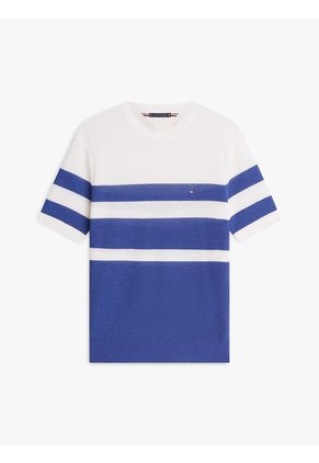 Saco Azul Con Diseño Color Block Con Logo Tommy Hilfiger
