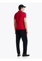 Polo Rojo Ribeteado De Corte Slim Tommy Hilfiger de Tommy Hilfiger