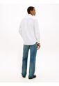 Camisa Blanca Heritage Regular Con Logo Tommy Hilfiger de Tommy Hilfiger