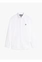Camisa Blanca Heritage Regular Con Logo Tommy Hilfiger de Tommy Hilfiger