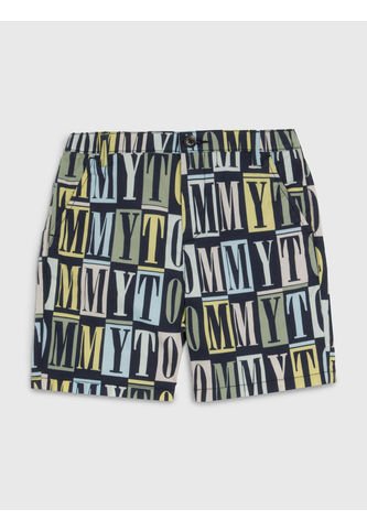 Pantalón Corto Con Motivo Integral De Letras Niño Azul Tommy Hilfiger Tommy Hilfiger
