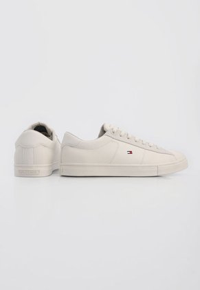 Tenis Lifestyle Marfil Tommy Hilfiger Basic Leather