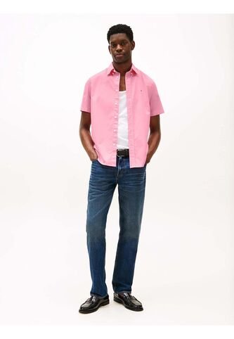 Camisa Rosa Poplin Solida Tommy Hilfiger Tommy Hilfiger
