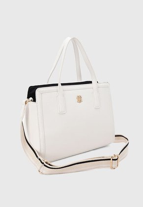 Bolso TOMMY HILFIGER Kinley II Blanco