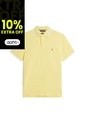 Polo Amarillo De Piqué Con Corte Regular Tommy Hilfiger de Tommy Hilfiger