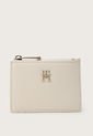 Billetera Marfil-Dorado Tommy Hilfiger de Tommy Hilfiger