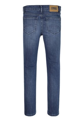 Jeans Nora Ceñidos Con Efecto Desteñido Niña Azul Tommy Hilfiger