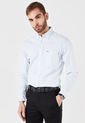 Camisa Blanco-Azul Tommy Hilfiger de Tommy Hilfiger