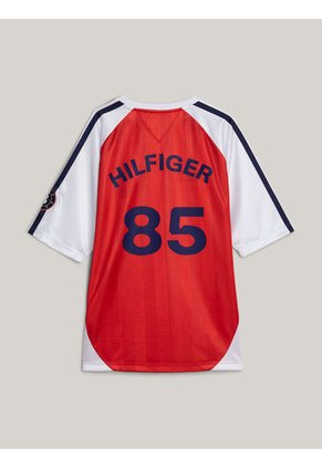 Camiseta Roja De Fútbol Tommy X Mercedes F1 X CR Tommy Hilfiger