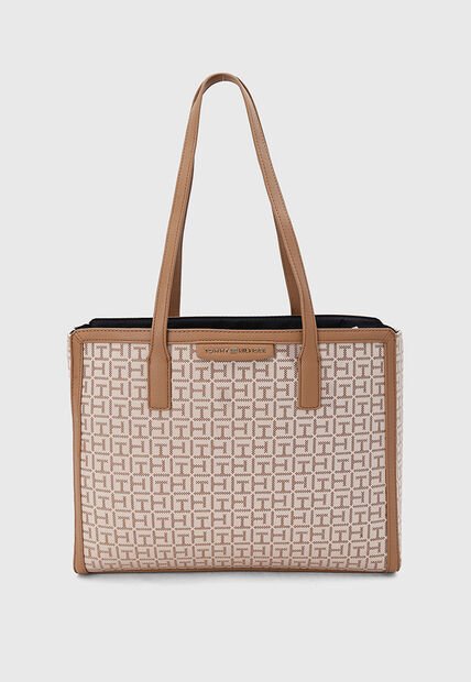 Bolso TOMMY HILFIGER Kinley II Beige
