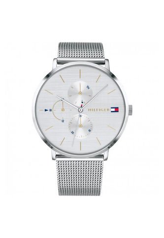 Reloj Para Hombre Tommy Hilfiger Jenna 1781942 Plateado Tommy Hilfiger
