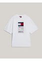 Camiseta Blanca Con Logo Tommy X Mercedes F1 X CR Tommy Hilfiger de Tommy Hilfiger