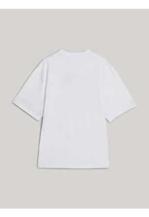 Camiseta Blanca Con Logo Tommy X Mercedes F1 X CR Tommy Hilfiger