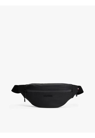 Canguro Negro Con Logo Texturizado Tommy Hilfiger Tommy Hilfiger