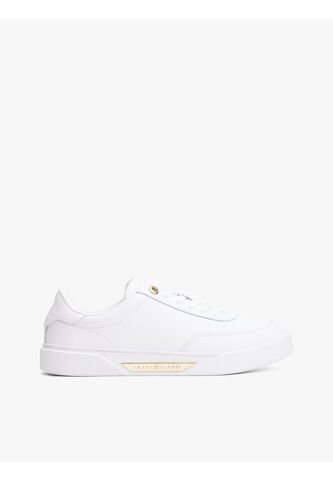 Tenis Blanco De Tenis En Cuero Tommy Hilfiger Tommy Hilfiger
