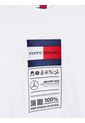 Camiseta Blanca Con Logo Tommy X Mercedes F1 X CR Tommy Hilfiger de Tommy Hilfiger