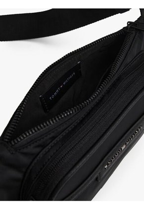 Canguro Negro Con Logo Metálico Tommy Hilfiger