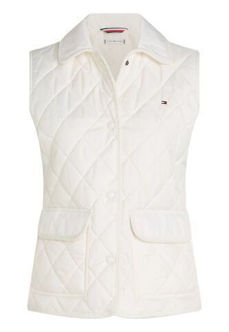 Chaleco Blanco Acolchado Sin Mangas Tommy Hilfiger Tommy Hilfiger