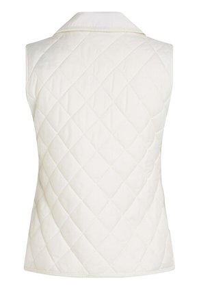 Chaleco Blanco Acolchado Sin Mangas Tommy Hilfiger