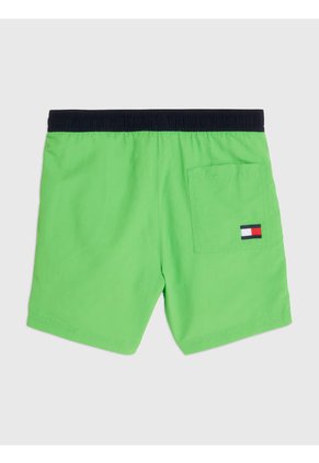 Pantaloneta De Baño Verde Medium De Niño Tommy Hilfiger