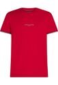 Camiseta Roja De Punto Con Corte Slim Tommy Hilfiger de Tommy Hilfiger