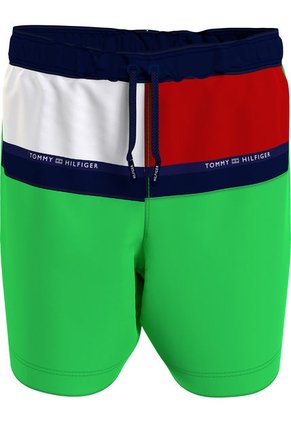 Pantaloneta De Baño Verde Medium De Niño Tommy Hilfiger
