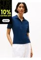 Polo Azul 1985 De Corte Regular Con Logo Bordado Tommy Hilfiger de Tommy Hilfiger