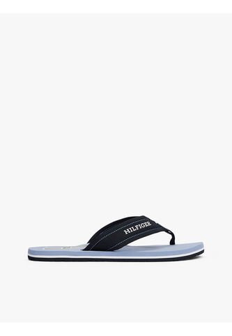 Sandalias Azul Con Monotipo Hilfiger Tommy Hilfiger Tommy Hilfiger