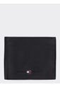 Cartera Pequeña Y Plegable De Piel Negro Tommy Hilfiger de Tommy Hilfiger