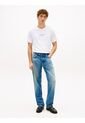 Camiseta Blanca De Cuello Redondo Con Logo Tommy Hilfiger de Tommy Hilfiger