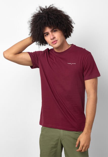 Camiseta TOMMY HILFIGER Vinotinto