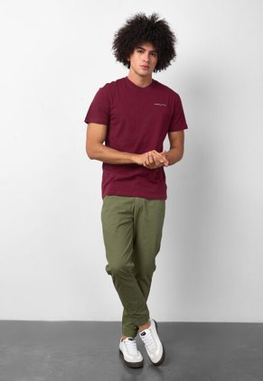 Camiseta TOMMY HILFIGER Vinotinto