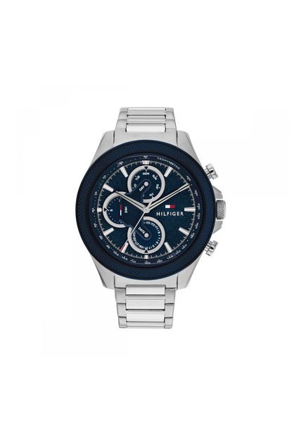 Reloj Tommy Hilfiger Modelo 1792080 Plateado Hombre